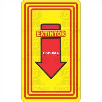  Extintor - espuma 